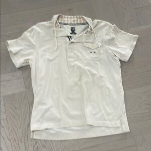 Men's Cream Polo Shirt